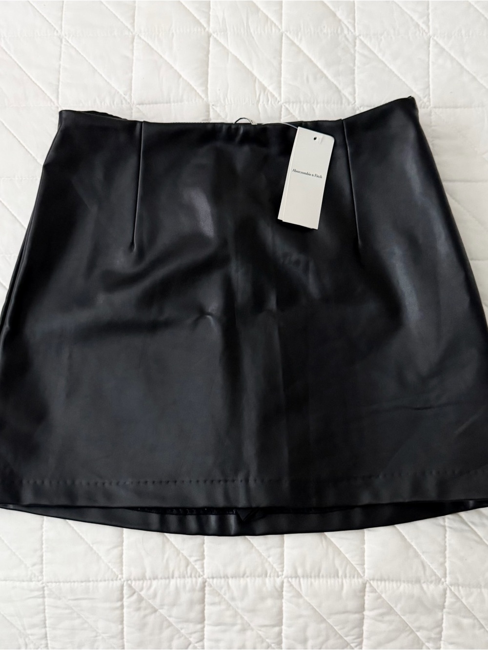 Abercrombie vegan leather skirt skirt